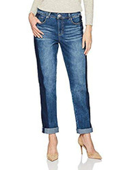 Bandolino Women's Karyn Two Tone Denim Straight leg Jean