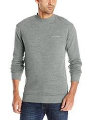 Columbia Men's Hart Mountain II Crew, Pond Heather, Small