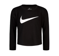 Nike Little Girls Long Sleeve Boxy Top Shirt