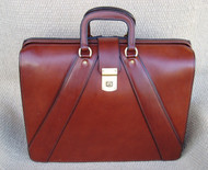 Handmade Valise Style(Lawyers) Leather Briefcase