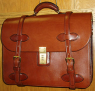 Handmade Leather Briefcase/Computer case