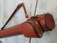 2 Rod Leather Fly Rod Case