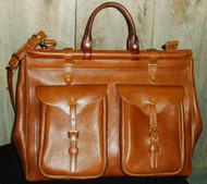 Handmade  Grip Satchel Travel/Carry on Bag