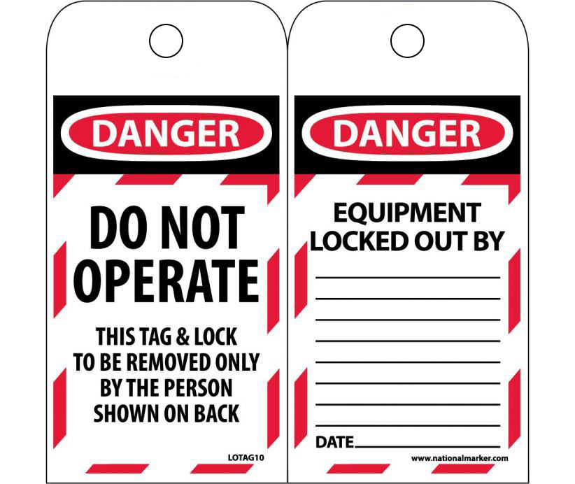 Free Printable Lockout Tagout Signs - Printable World Holiday