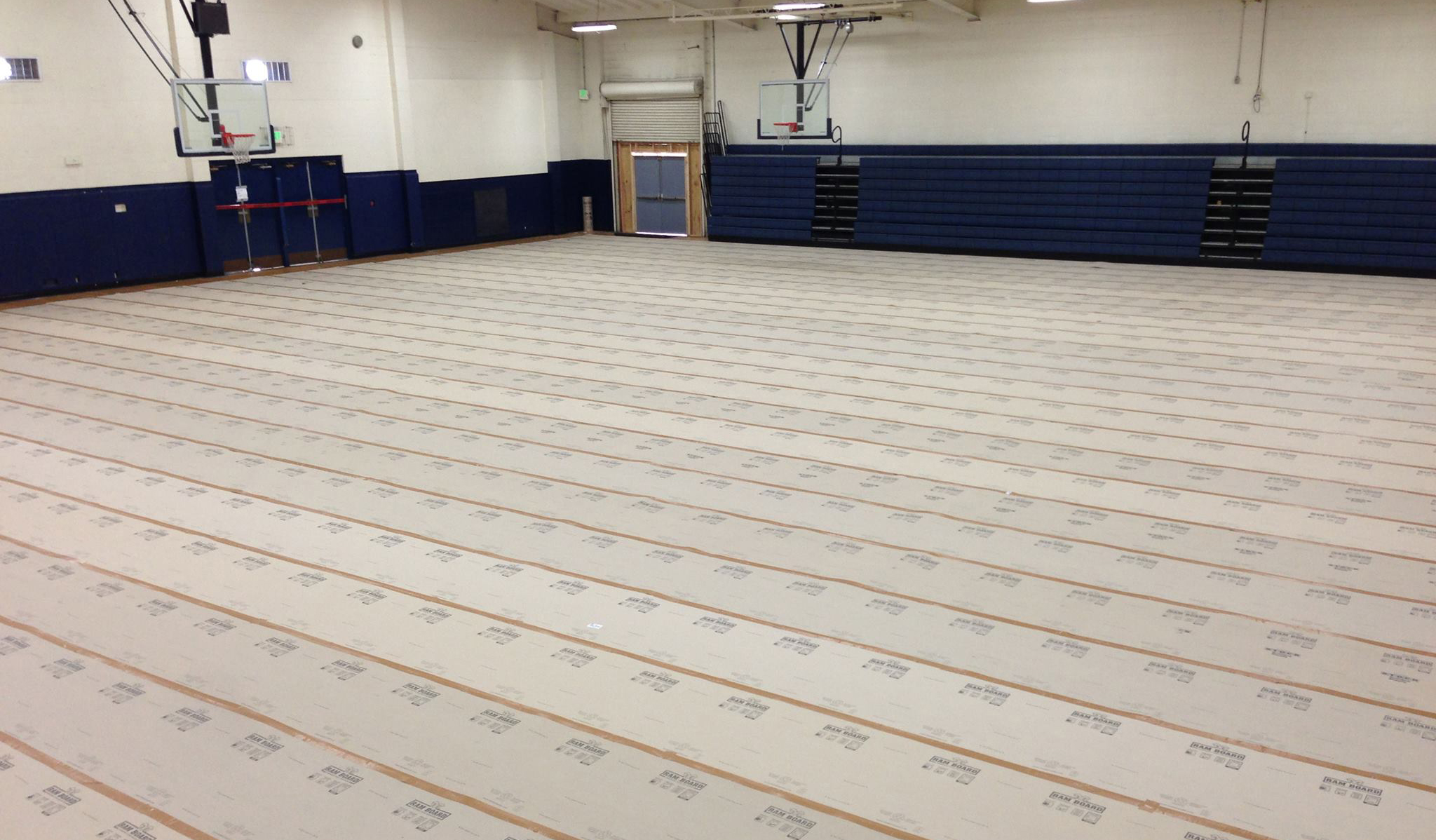 Sports Hall Floor Protection Indoor Sports Flooring Trio Plus