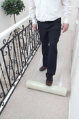 60cm x 100m Standard Carpet Protection Self-Adhesive Roll - 60 Micron
