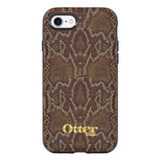 OtterBox Symmetry Leather Case iPhone 7 - Dark Brown/Dark Snake Skin
