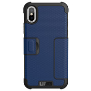 UAG Metropolis Folio Wallet Case iPhone X/Xs - Cobalt