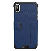 UAG Metropolis Folio Case iPhone Xs Max - Cobalt