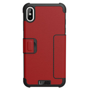UAG Metropolis Folio Case iPhone Xs Max - Magma