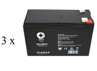 High capacity battery set for ATT AT 500