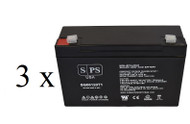 Elpower EL POWER 6V 12Ah - 3 pack