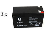 ATT 500 UPS battery set 14% more capacity