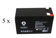 Unison MPS1200 UPS battery set set 14% more capacity