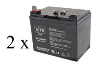 Sigma Batteries 12 Volt 35 Amp 12V 35Ah battery set