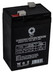 Single battery in  3 pack of BB BP56 6V 4.5Ah  Battery