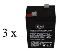 Siltron EM40L 6V 4.5Ah  Battery -3 pack