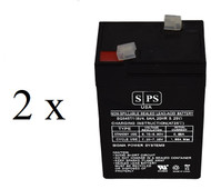 Siltron SN640 6V 4.5Ah  Battery -2 pack