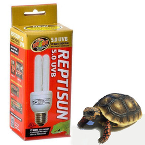 Zoo Med 5.0 UVB Mini Coil Bulb 13 Watt Tropical Tortoises