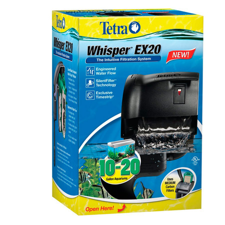 My Turtle Store: Tetra Whisper EX-20 Power Filter | Turtle Tank Filters