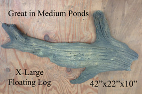 X-Large Floating Basking Log