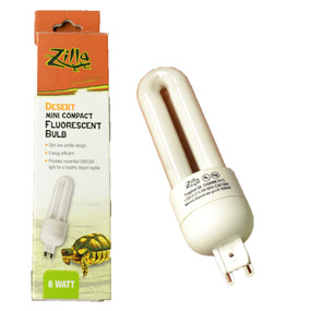Zilla Desert Mini Compact Fluorescent Bulb 6 watt