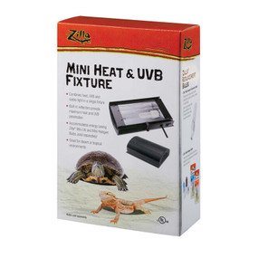 Zilla Mini Heat & UVB Fixture For Turtles