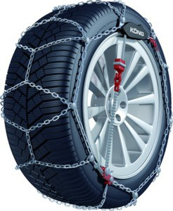 Konig CG9 100 Snow Tire Chains Rack Stop North Vancouver