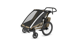 Thule 10201037 Chariot Cross 2 Double Faded Khaki Trailer - Rack Stop, North Vancouver