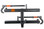 Kuat SH12G Sherpa 2.0 Gray Orange Bike Rack 1.25" - Open Box - Rack Stop, North Vancouver