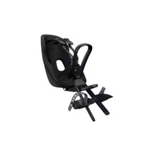 Thule 12021156 Yepp Nexxt 2 Mini Midnight Black Front - Mount Bike Seat - Rack Stop, North Vancouver