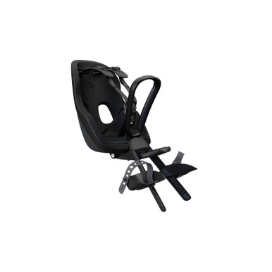 Thule 12021156 Yepp Nexxt 2 Mini Midnight Black Front - Mount Bike Seat - Rack Stop, North Vancouver