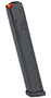 Amend2 A2-Stick Magazine for Glock Style Firearms Double Stack side view in Black