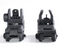 Polymer Front and Rear Sights front site view.