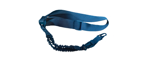 Single Point Sling Bungee in Black with HK Snap Hook