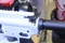 AR15 Steel Ambi Extended Charging Handle with Oversized Latch added to Charging Handle side view installed. The charging handle is not included.