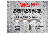 Stainless Steel Spring Kit - Stock Factory Weight Gen 1-5