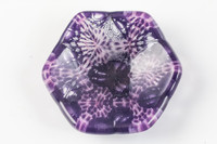 Xander D'Ambrosio - Plum Passion Purple and Pale Rose Murrine Dish 