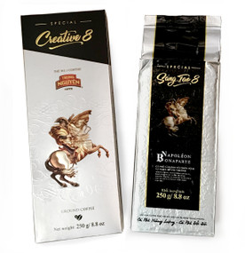 Trung Nguyen Legendee Coffee (Sang Tao 8 /Creative 8) ##for 250g, ground, whole bean also available##