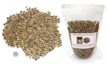 Vietnamese Dalat Highlands Peaberry Robusta, green unroasted,Peaberry Robusta is high in crema and low in acid  ##for 1lb (larger sizes available)##