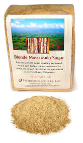 Muscovado Sugar, raw, organic, from the Philippines ##for 4oz##