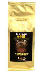 Saigon Gold coffee##for 1 lb (16 oz), ground or whole bean##