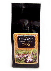 Peru Sol & Café Organic Coffee ##for 8 ounces##
