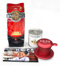 HOPE Vietnamese Coffee Kit##for 12 oz coffee, milk and Phin filter##
