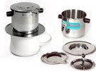 Multi-packs of stainless steel Phins, 4-part filters with instructions