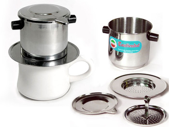 Multi-packs of stainless steel Phins, 4-part filters with instructions