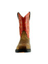 Red Ariat Men's Workhog Square Steel Toe Boot - 10006961 (Front)