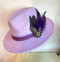 Fedora (Light Purple) - 002, Direct from the designer Peak and Brim Hats.