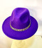 Fedora (Purple) - 008,  Direct from the designer Peak and Brim Hats.