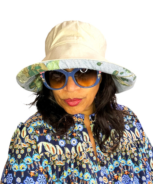 Molly May (Hat in a Bag) – Chelsea Blue, Direct from the designer Peak and Brim Hats.